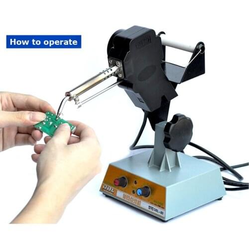 Automatic Tin Machine Solder Gun Pedal Soldering Machine Adjustable Thermostatic Tin Feeding Machine DBL-80