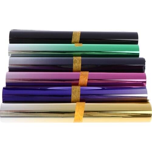 Front Windshield Car Stickers UV Protected Waterproof Shade Car Film Window Sun Visor Strip Tint Film 20x150cm with Scraper