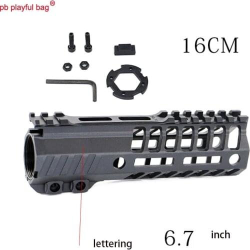 Outdoor sports CS toys Jingji SLR nylon fishbone wood chip 6.7 "guide rail water bomb gun modification accessories od127