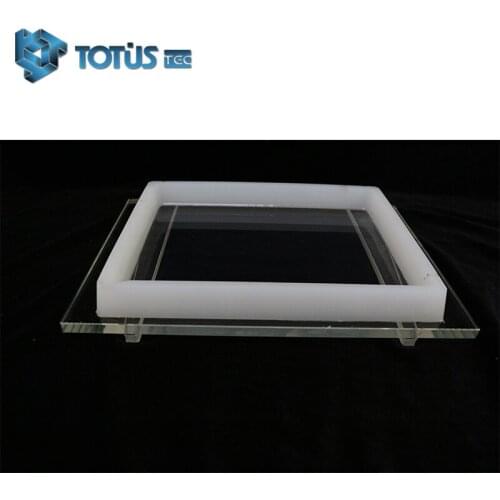 China Factory Directly Supply OEM ODM DLP 3D Printing Resin Tray High Optical Transmittance Resin VAT Tank For Sale In Stock