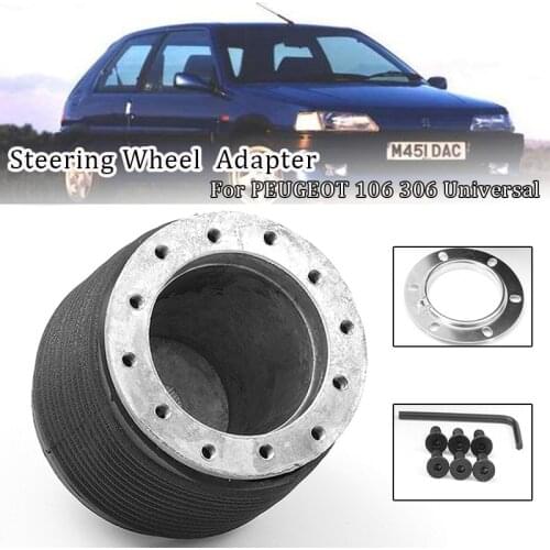 Racing Car Steering Wheel Quick Release Adapter Kit Accessories Snap Boss For Peugeot 106 306 Universal Hub-P106