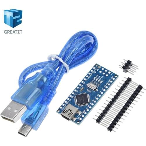 GREATZT Nano 3.0 controller compatible with arduino nano CH340 USB driver with CABLE NANO V3.0