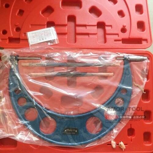 Outside micrometer 300-400mm/0.01 metric micrometer screw gauge caliper herramientas