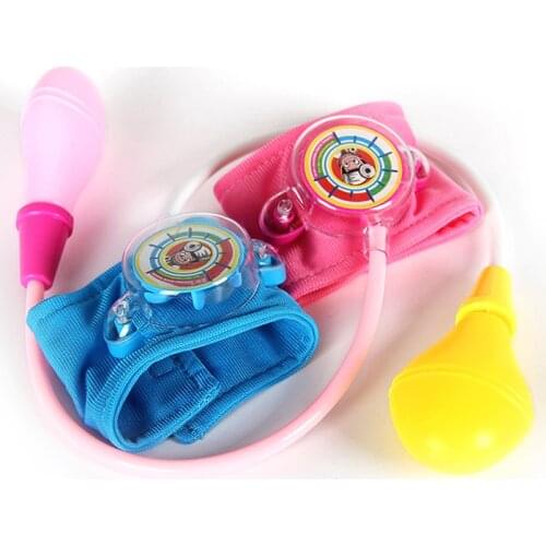 Simulation Doctor Nurse Work Kids Blood Pressure Toy Party Cosplay Baby Toys Halloween Costume Kids Cosplay Baby Toys Set