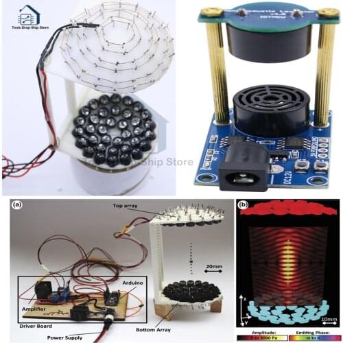 Ultrasonic Suspension Electricity Kit DIY Ultrasonic Sensor Acoustic Levitator Suspension Ultrasonic Suspension Learning Kit CE