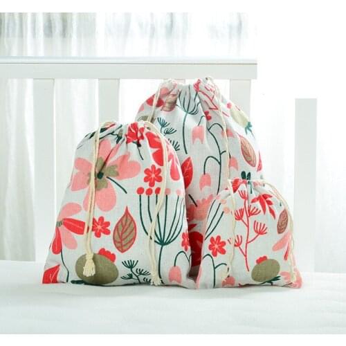 3pc Set Clothes Storage Bag Home Dustproof Bundle Pouch Outdoor Travel Shoes Toy Sundries Finishing Sack Candy Gift Pockets