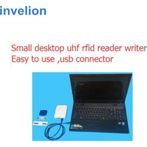 Low cost uhf usb rfid reader 10cm to 2m middle range support windows 7/ lunix with c# language in sdk