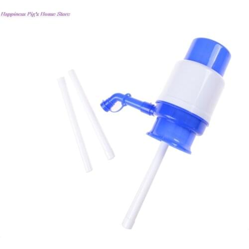 5 Gallon Plastic Bottled Drinking Water Hand Press Manual Pump Dispenser New Creative Water Bottle Absorption Device