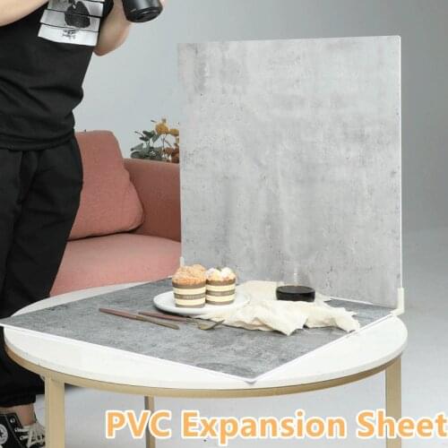 60*60cm PVC Expansion Sheet Photography Marbling Backdrop Photo Background Wood Grain Waterproof Backdrops Board PHOTO Studio