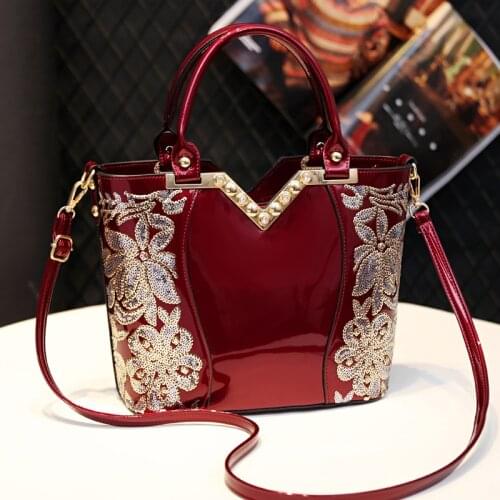 Women Luxury Genuine Elegant Leather Print Shoulder Bag Cute Fashion Casual Vintage Handbag Evening Party Crossbody Big 2021 New