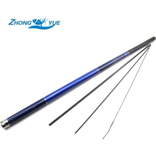 Best Quality Carbon Fiber Stream Hand Fishing Rod 3.6m 4.5m 5.4m 6.3m 7.2m Ultra Light Feeder Carp Fishing Pole Lowest profit