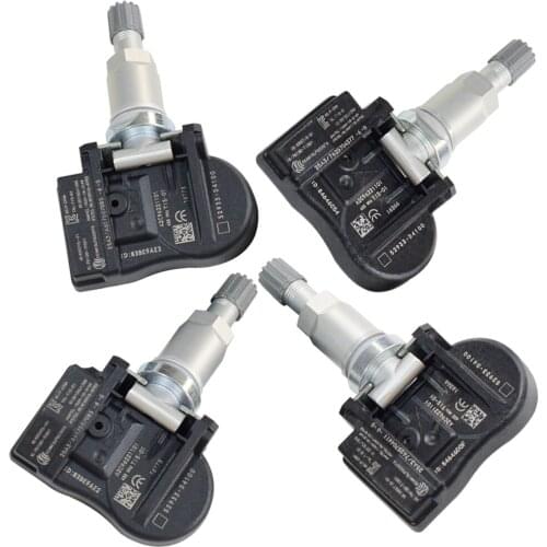 4Pcs 52933-D4100 52933D4100 For Kia Niro Optima Car Tire Pressure Monitoring System Sensor 433Mhz Tyre Pressure TPMS Sensor