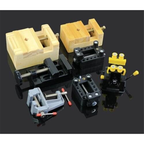 Universal Bench Vise Table Screw Vise Bench Clamp Drill Press Flat Vice Opening Parallel Table Vise DIY Sculpture Craft