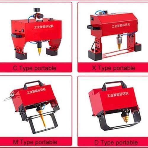 100*20mm Pneumatic marking machine portable steel plate metal electric vehicle motorcycle mold,frame number, engraving machine