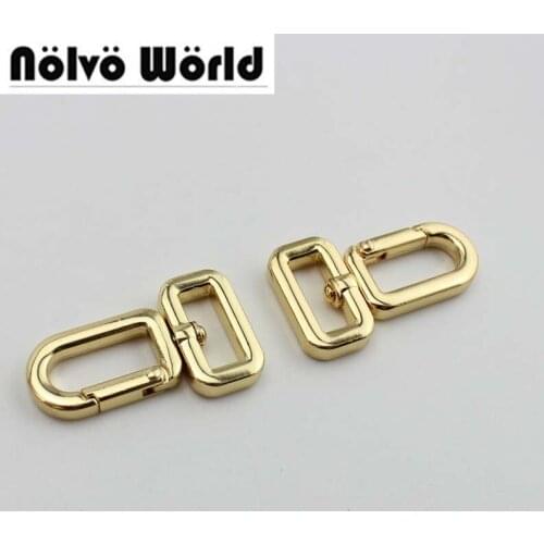 30pcs 15mm 5/8 inch High quality powerful hooks swivel clasp for DIY claws swivel hook strap adjusted hook parts accessories