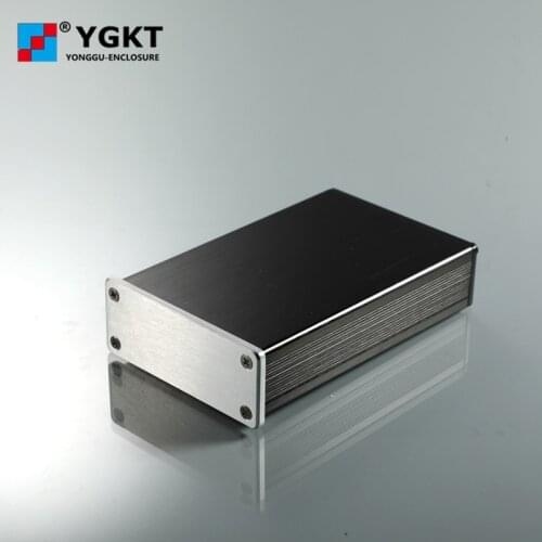 64*23.5*100 mm (w*h*l) DIY HIFI amplifier enclosure Extrusion Aluminum enclosure Housing shell Box