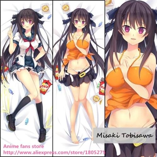 Anime Aokana Four Rhythm Across the Blue Misaki Tobisawa Cute Japanese Pillowcase Pillow Case Cover Hugging Body Bedding