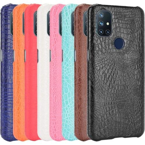 For One Plus Nord N10 5G Case Luxury Crocodile pattern PU leather Case For Oneplus Nord N100 N 10 100 1+Nord N10 5G Phone Case