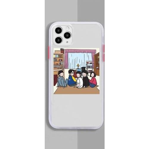 Korean Drama TV Reply 1988 Phone Case White Transparent Matte For IPhone 7 8 11 12 S Mini Pro X XS XR MAX Plus Cover Shell
