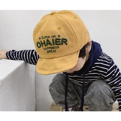 Children Sun Hats Toddler Cap Cute Baby Cap Girl Boys Sun Hat For Spring Cotton Beret Hat Photography Props Baseball Cap H274D