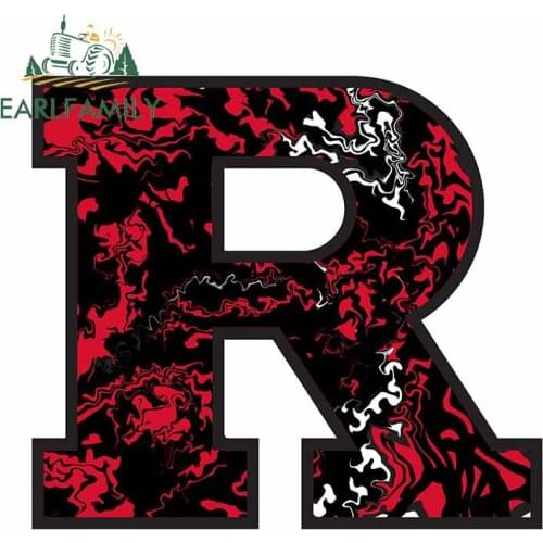 EARLFAMILY 13cm x 11.7cm for Scarlet Knights Car Stickers Personality Creative Windshield Decal Cartoon Motorcycle Decoration