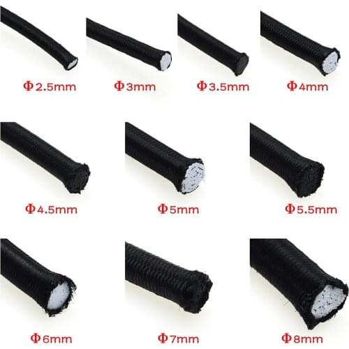 10 Meters Strong Elastic Rope Cord Bungee Shock Cord Stretch String for DIY Jewelry Making Tents Kayak Boat Bag Luggage