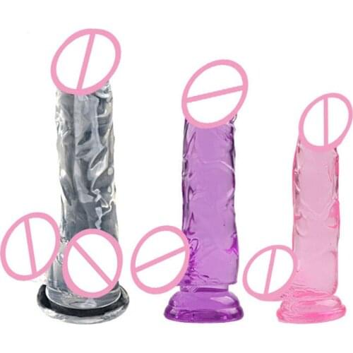 New Soft Dildo Adult Sex Toys Female Simulation Penis Masturbation Device Sex Toys Adult Toys Realistic Dildo for Anal Flesh