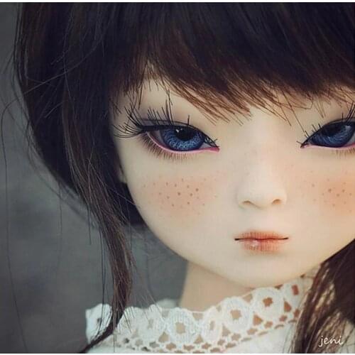 HeHeBJD 1/4 Girl Dami bjd (open eyes or ELF eyes) beautiful girls for sale free shipping