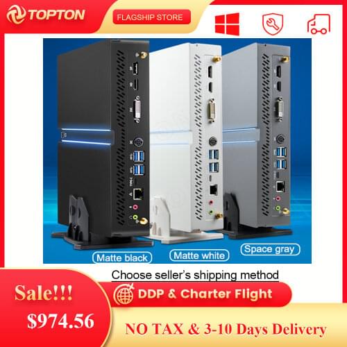 Gaming Mini PC Intel Core I9-9900KF i7-9700KF GTX 1060 6G GDDR5 2*DDR4 Desktop Computer Windows 10 M.2 NVMe HDMI2.0 DP DVI WiFi