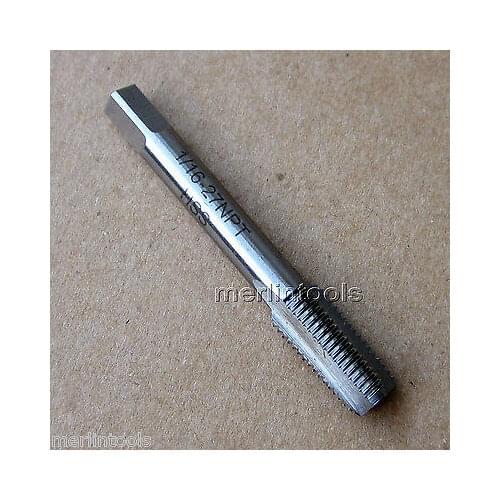 1/16" - 27 NPT Taper Pipe HSS Tap 1/16 - 27 TPI