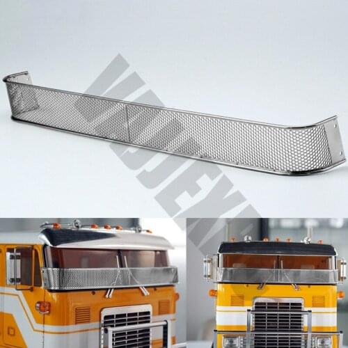 Windshield Metal Protective Cover for Remote Control Tamiya 1/14 King Hauler Globe Line 56344