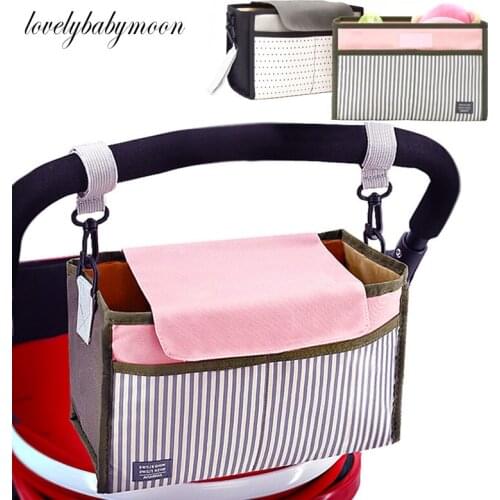 Fashion Multifunctional Mummy Bag Baby Diaper Nappy Pram Stroller Hanging Bag Waterproof Outdoor High capacity Bag For Mom Care