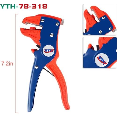 Multifunction Wire Stripper High-precision Used For Cable Insulation Terminals Electrician Wire Cutting Hand Tool Kit YTH-78-318