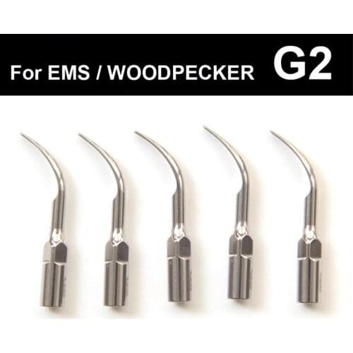 5PCS Dental UltracScaler Tips G1 G2 G3 G4 G5 G6 P1 P3 Perio Scaling Tip for EMS WOODPECKER Ultrasonic scaler Handpiece