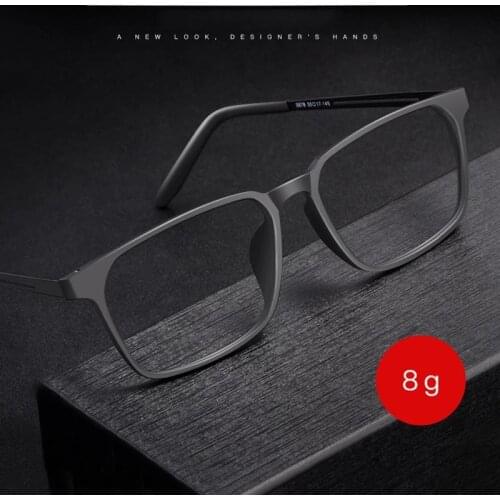 Titanium Flexible Legs Glasses Frames Business Optical Eyeglasses Frame For Men Women TR90 Plastic Front Rim Eyewear Spectacles