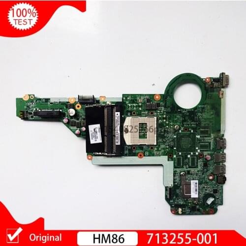 Original For HP 15-E 17-E Laptop Motherboard 713255-501 713255-001 DA0R63MB6F1 PGA947 HM86 DDR3