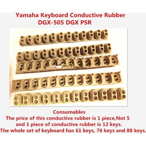 For Yamaha Keyboard Conductive Rubber DGX-505 DGX PSR