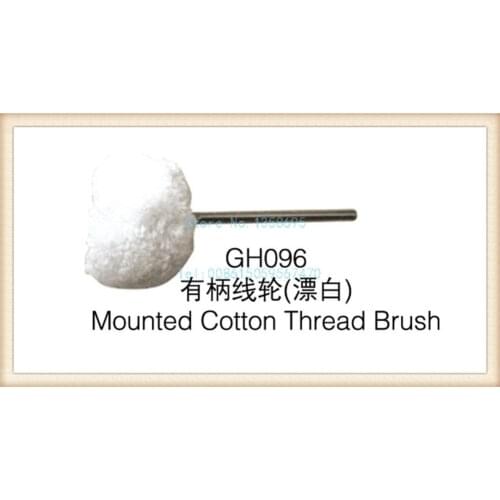 100pcs/lot Mounted cotton thread brush ,jewelry tools/jewelry polishing wheel,jewelry cloth wheel,jewelry rotary wheels brush
