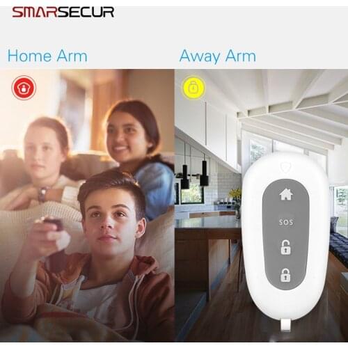 Smarsecur RC-60 Wireless Remote Control for H6 Intruder burglar alarm