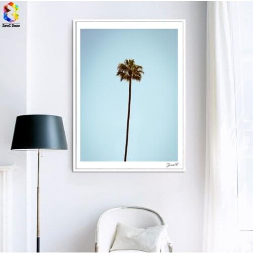 Tropical Minimalist Palm Posters and Prints Wall Art Canvas Painting Pictures For Living Room Scandinavian Home Decor