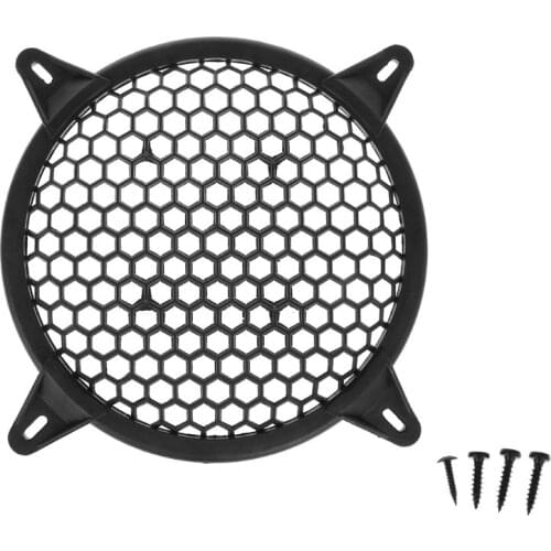 Universal Subwoofer Grill Grille Guard Protector Cover 6" 8" 10" 12" Sub Woofer Car Home Speaker Video #418