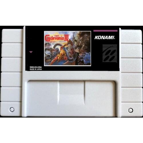 Castlevania IV USA -NTSC version 46 pins Video games card NTSC version for Retro Video games Console