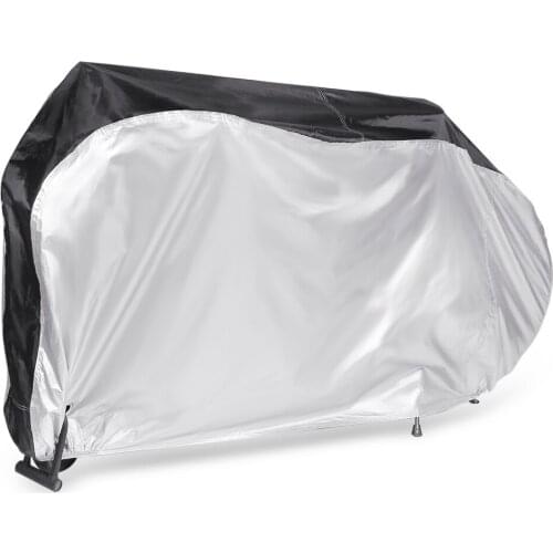 Waterproof Bike Rain Dust Cover with Keyhole Bicycle Cover UV Protective for Bicycle Utility Cycling Outdoor Rain Cover Gear