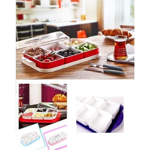 6 compartments Breakfast