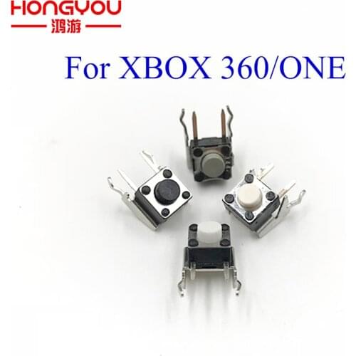 300Pcs Brand New LB RB Button Bumper Resistance Button For Xbox 360 Wireless And Wired Controller Joystick For Xbox360 Replace