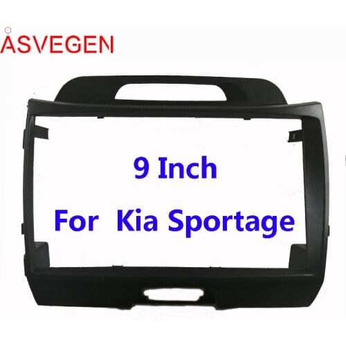 9 Inch Car Fascia For Kia Sportage Panel Dash Mount Installation Refitting Car DVD Frame