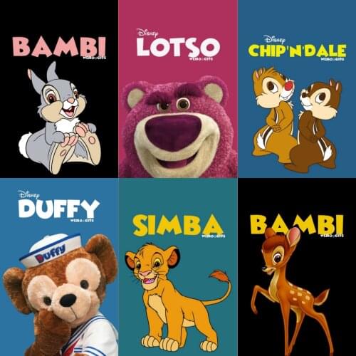 DIY 5D Diamond Painting Disney Characters Full Square Cross Stitch Embroidery Diamond Mosaic Picture Rhinestones Home Decor Gift