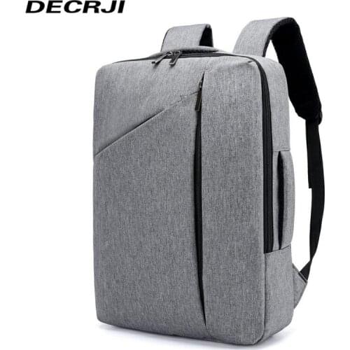 Мужские бизнес рюкзаки DECRJI China At AliExpress
