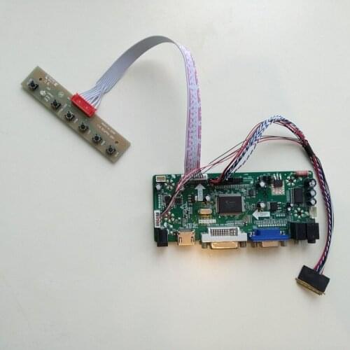 For LP156WH2(TL)(F1)/(TL)(FA) 1366X768 15.6" panel screen M.NT68676 HDMI DVI VGA LED LCD Controller board Kit DIY