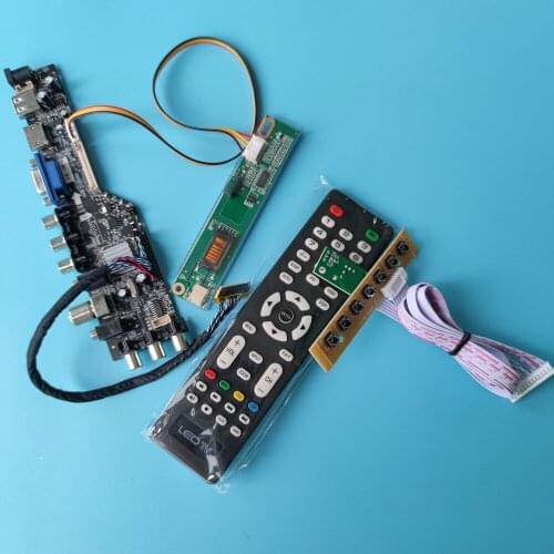 For N154I2-L02 1280X800 panel TV LCD 1driver lamps Control ler Board 30pin DVB-T2 HDMI DVB-T DVB-C VGA USB AV RF